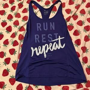 Active Semi-Fitted Tank Top